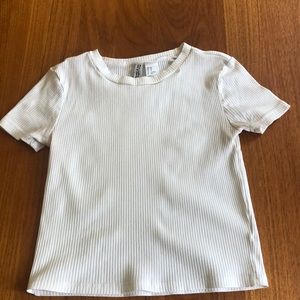 H&M XS White Tee